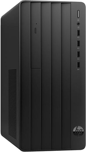HP Pro Tower 290 G9 Desktop PC, Intel core i3-12100 Processor |8GB DDR4 3200 Ram |1TB HDD +256GB SSD |Intel UHD Graphics 770 | 9.5 mm Slim DVD-Writer |Windows-11 Pro Black