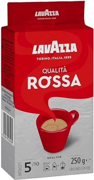 Lavazza Qualita Rossa Italian Ground Coffee 250g
