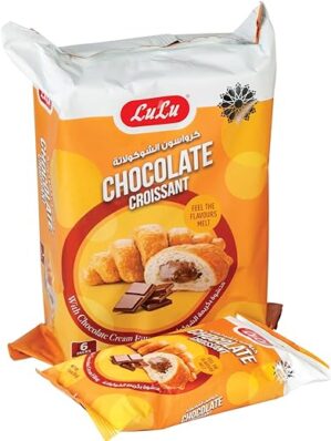 LuLu Croissant With Chocolate Cream Filling 6 x 55g