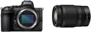 Nikon Z5 Mirrorless Digital Camera (Body Only) & Nikkor Z-Mount Lens/Fx Format 24-200Mm F/4-6.3 Vr Lens