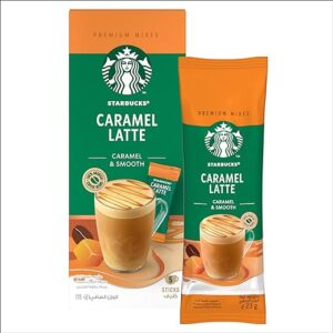 Starbucks Caramel Latte Premium Instant Coffee Mix 23g Stick (5 Sticks) Box