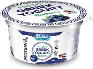 Marmum Fresh Greek Yogurt Blueberry, 150 g