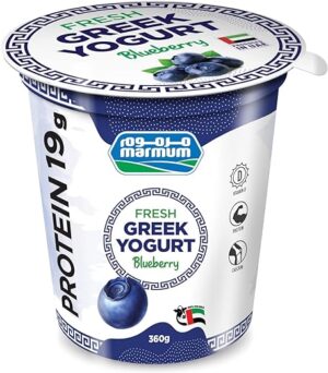 Marmum Fresh Greek Yogurt Blueberry, 360 g