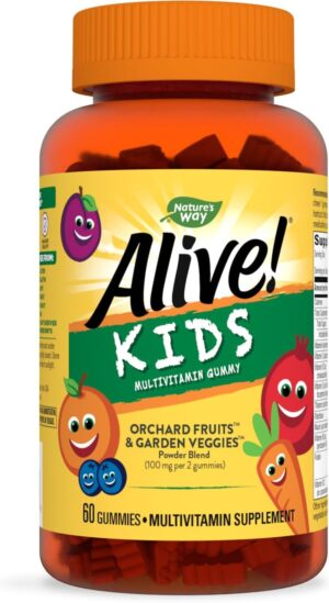 Nature'S Way Alive Gummies 60'S Multi-Vitamin For Children