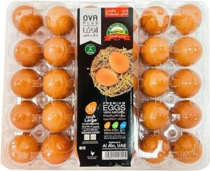 Ova Brown Eggs, 3 Large, 30 pcs