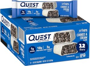 Quest Nutrition Cookies & Cream Hero Bar - 12 Count