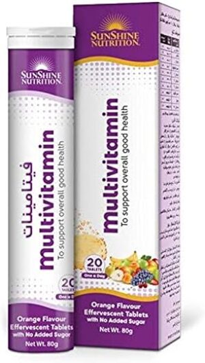 SUNSHINE NUTRITION Multivitamin Effervescent Tablets