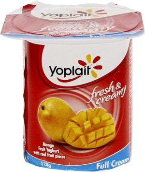 Yoplait Mango Fruit Yoghurt Full Cream 120g