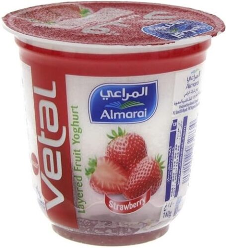 Al Marai Vetal Layered Fruit Yoghurt Strawberry 140g
