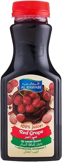 Al Rawabi Red Grape Juice No Added Sugar 350ml
