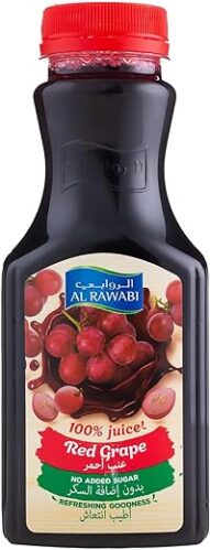 Al Rawabi Red Grape Juice No Added Sugar 350ml