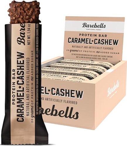 Barebells Caramel Cashew Protein Bar of 55g Pack Of 12