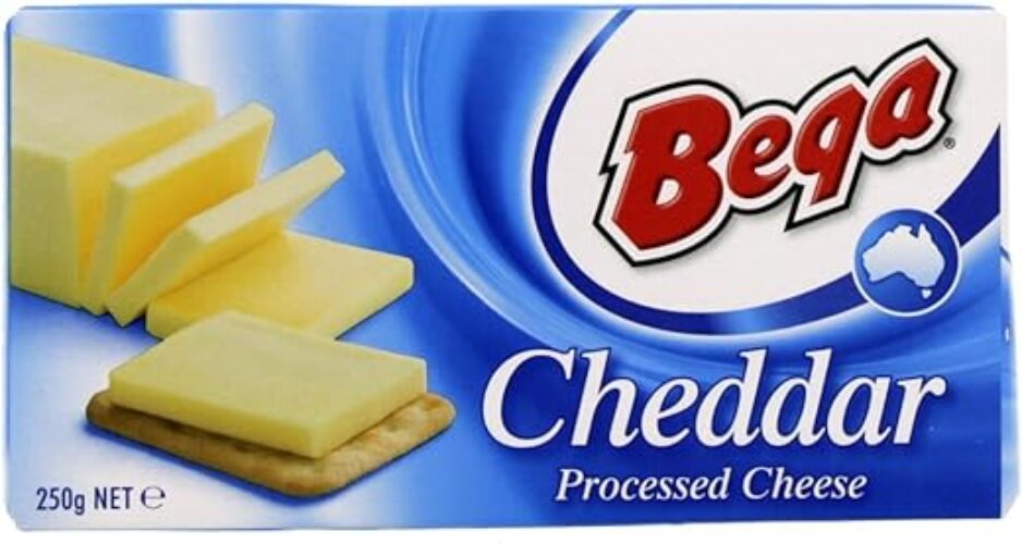 Bega Cheddar Processed Cheese 250g