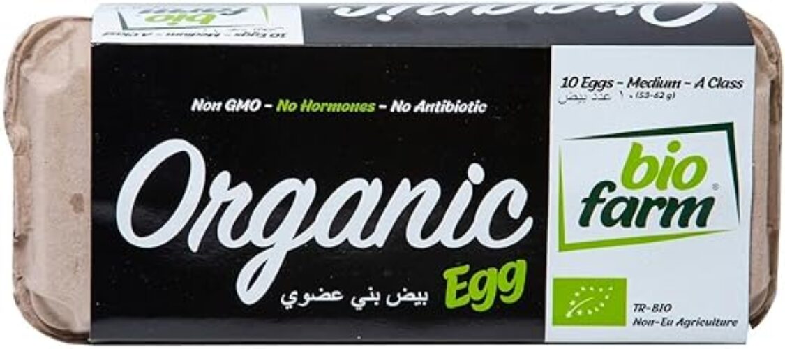 Bio Farm Organic Brown Eggs Medium 10 pcs