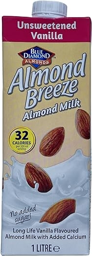 Blue Diamond Unsweetened Vanilla Almond Milk 1 Litre