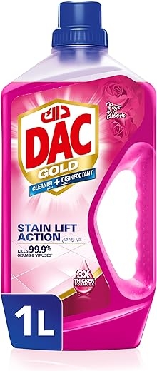 Dac Gold Multi Purpose Cleaner And Disinfectant Rose 1L