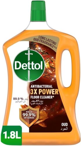 Dettol 3x Power Antibacterial All-Purpose Cleaner Oud 1.8L