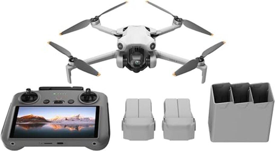 DJI Mini 4 Pro White Drone Fly More Combo With RC 2