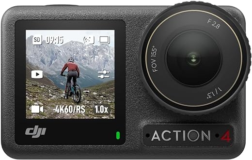 DJI Osmo Action 4 Standard Combo Black Action Camera