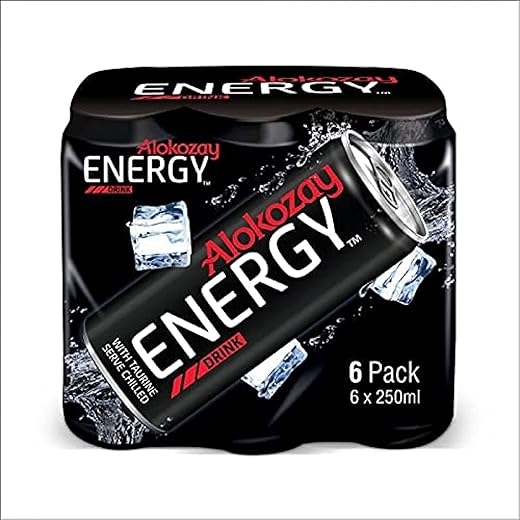 Alokozay Energy Drink 250ml Pack of 6