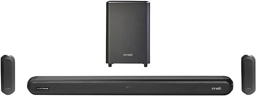 evvoli 5.1ch Home Theatre With Dolby Digital Technology, Bluetooth, LED Display 460W EVAUD-HT461B