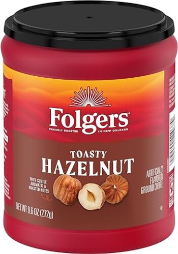 Folgers Toasty Hazelnut Ground Coffee 272 g