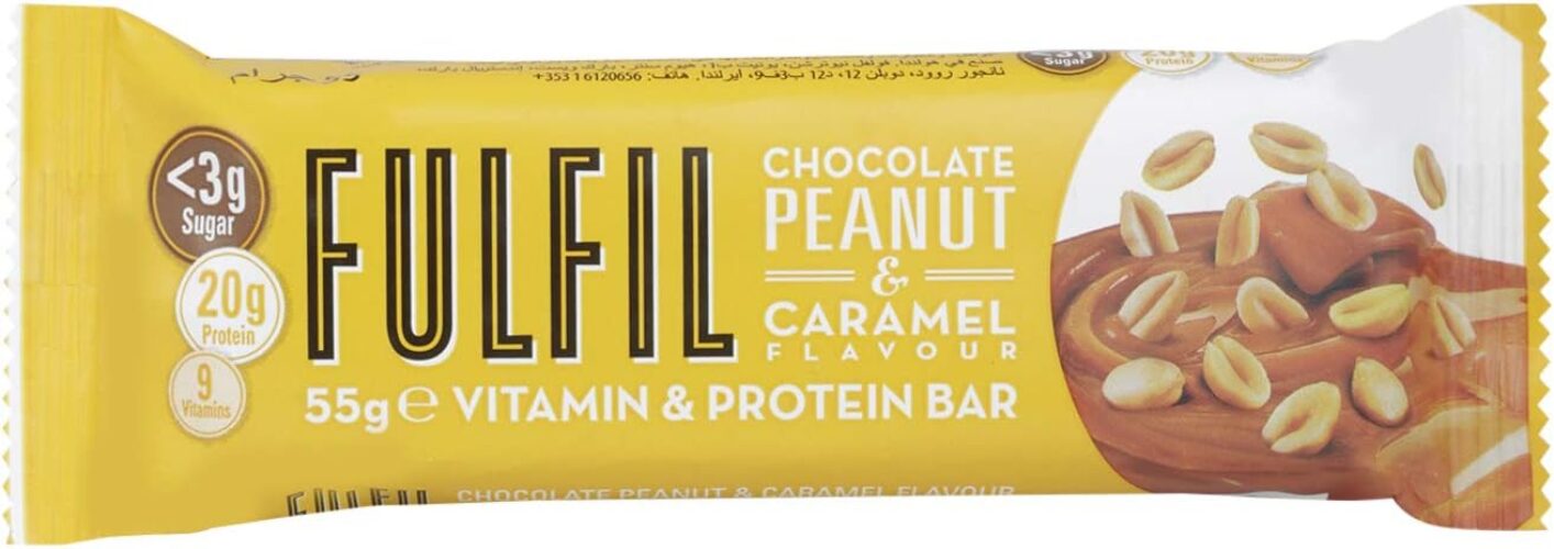 Fulfil Chocolate Peanut & Caramel Vitamin & Protein Bar