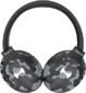 Hezire H-Fones OE-2 Over-Ear Wireless Bluetooth Foldable Headphones, Up to 40 hours of music per charge, Built-in remote & volume controls, Urban Camo