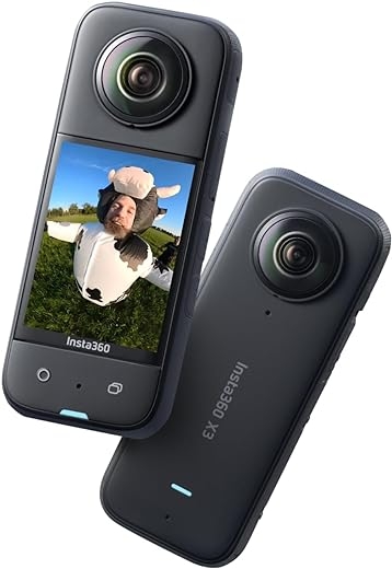 Insta360 X3 Black Action Camera