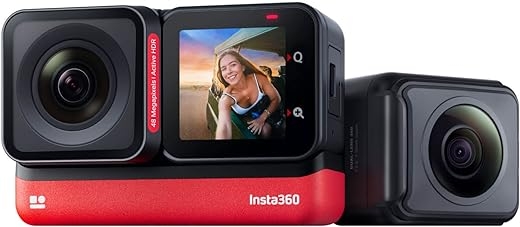 Insta360 ONE RS Twin Edition Black/Red Action Camera