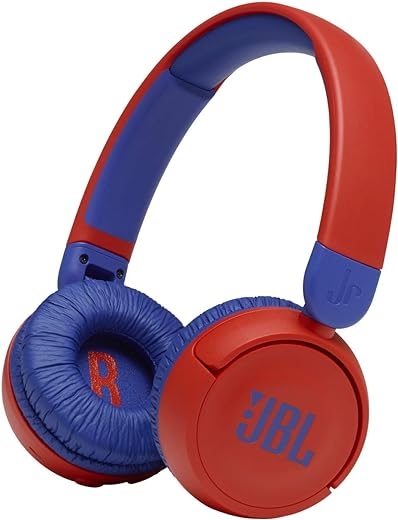JBL JR310BTRED Kids Wireless On Ear Headphones