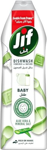Jif Baby Dishwashing Liquid Mild on Hands Aloe Vera & Mineral Salt 750 ml