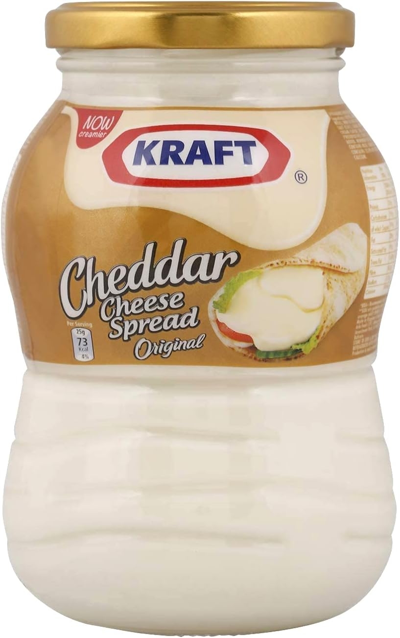 Kraft Cheddar Cheese Spread Jar 480g