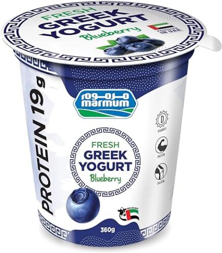Marmum Fresh Greek Yogurt Blueberry 360 g