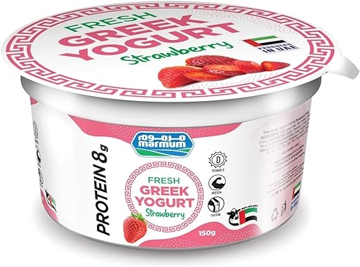 Marmum Fresh Greek Yogurt Strawberry 150 g
