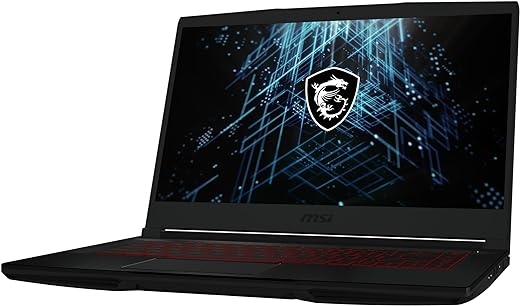 MSI GF63 Thin-11SC Gaming Laptop – 11th Gen Core i5 2.7GHz 8GB 512GB 4GB Win11 15.6inch FHD Black NVIDIA GeForce GTX1650