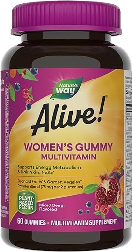 Nature’s Way Alive Women’s Gummy Multivitamin 60 pcs