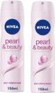 Nivea Antiperspirant Spray For Women Pearl & Beauty 2 x 150 ml