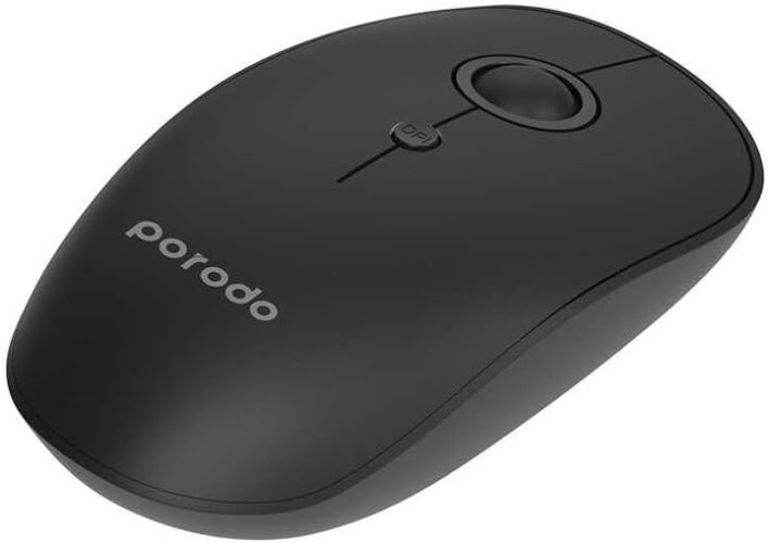 Porodo 2 in 1 Wireless Mouse, 2.4 GHz
