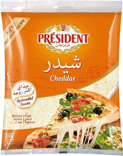 President Cheddar Slices Cheese 200g