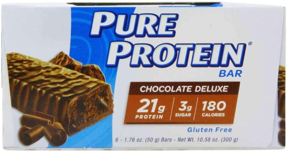 Pure Protein Chocolate Deluxe Protein Bar 50g Pack of 6