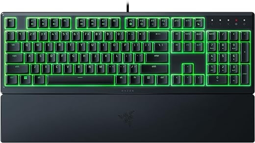 Razer Ornata V3 X Low-profile Membrane RGB Gaming Keyboard, Black