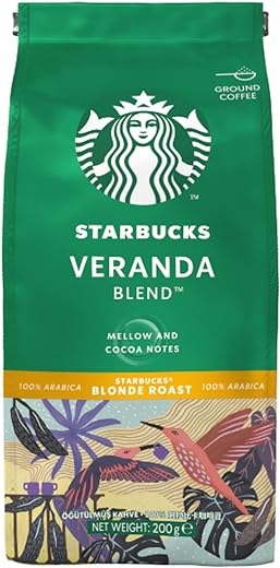 Starbucks Veranda Blend Blonde Roast Ground Coffee 200 g
