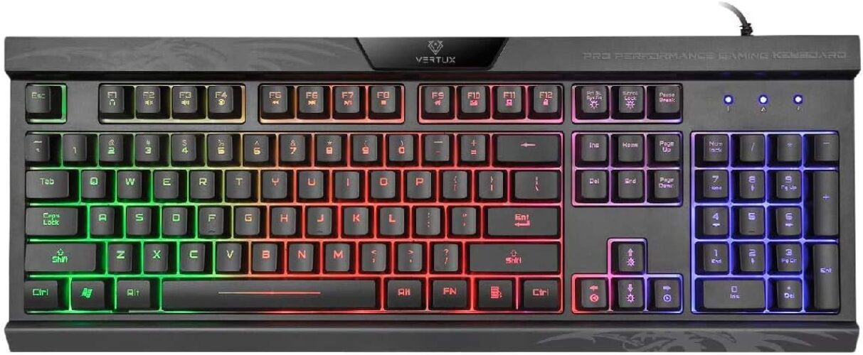 Vertux Amber Pro Performance Gaming Keyboard